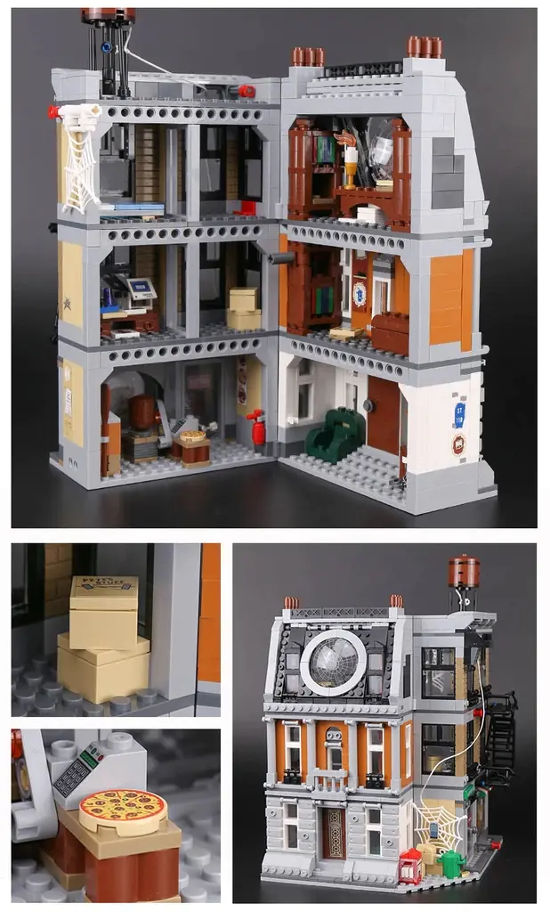07107 Sanctum Sanctorum Showdown Building Blocks 1004PCS