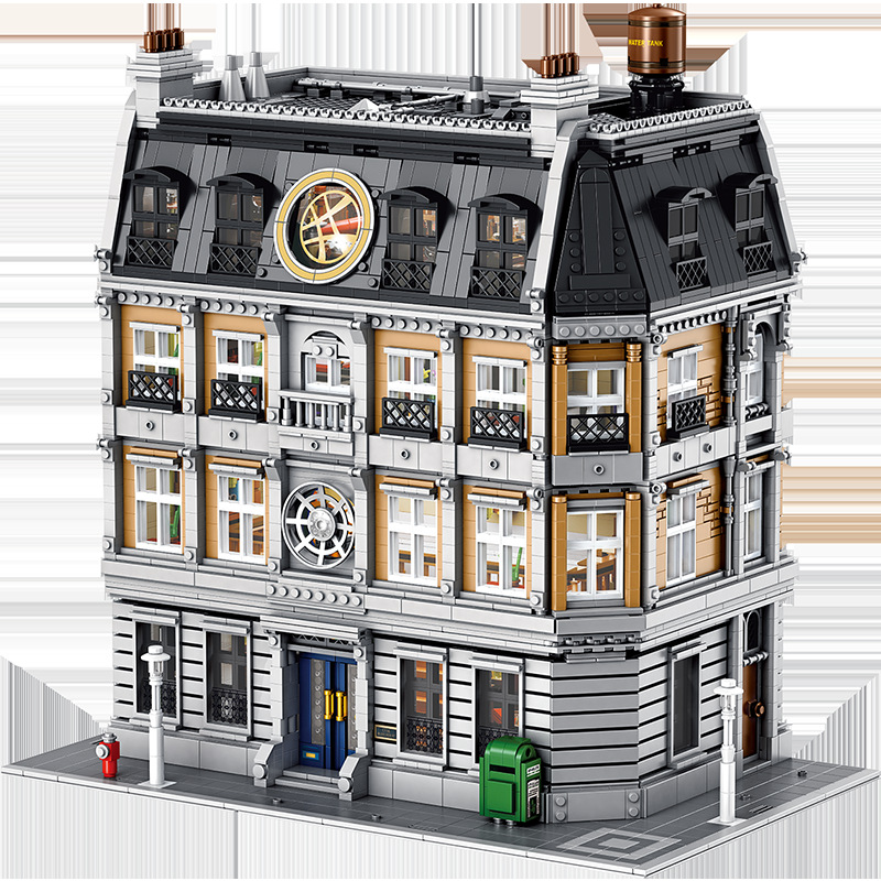 PANLOS 613001 MOC-30628  Doctor  Sanctorum Sanctum Showdown with Led 6564Pcs Building Blocks