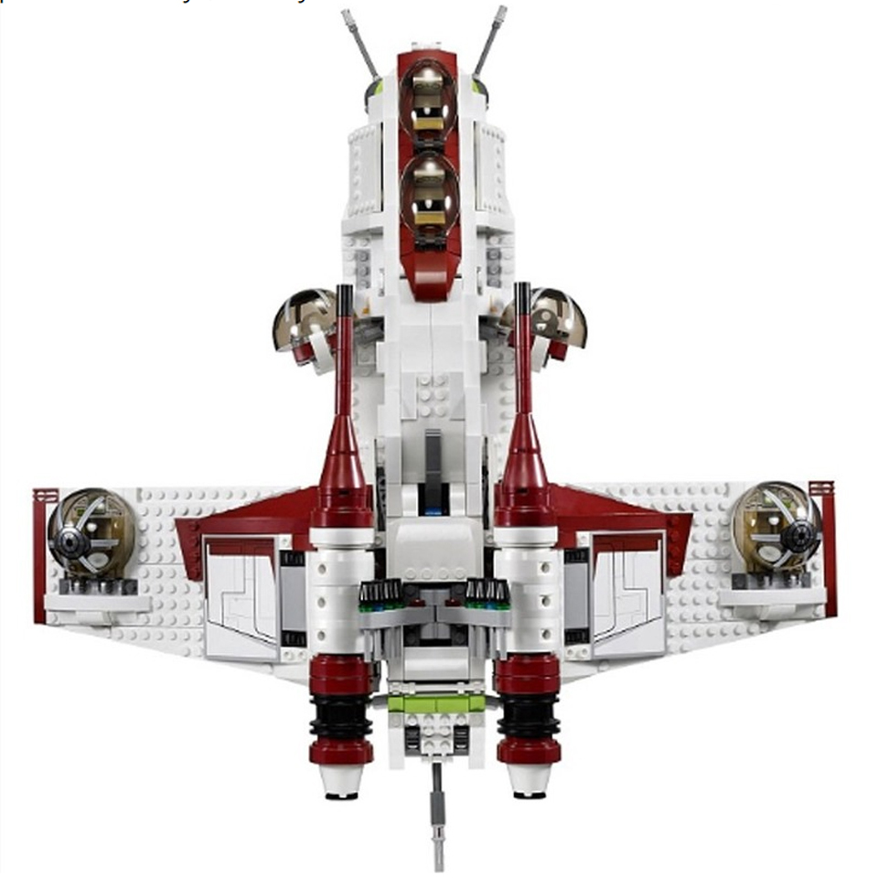 75021 Star of War 05041 Republic Gunboat space blocks 81043