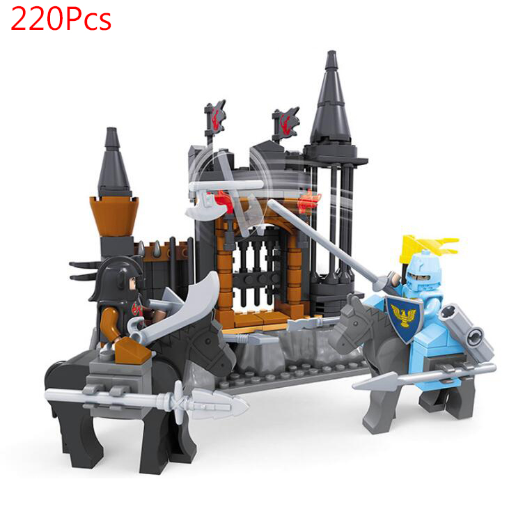 1023 Lion king Castle Knights bricks DIY Military war Building Blocks