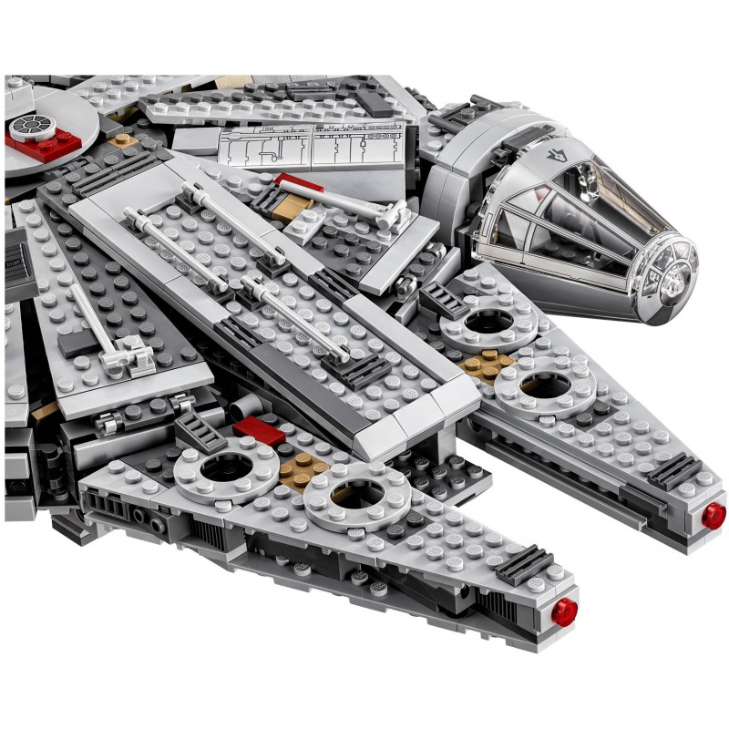 1329pcs 05007 Millennium Falcon Star Wars Series Building Blocks 75105 79211 69900