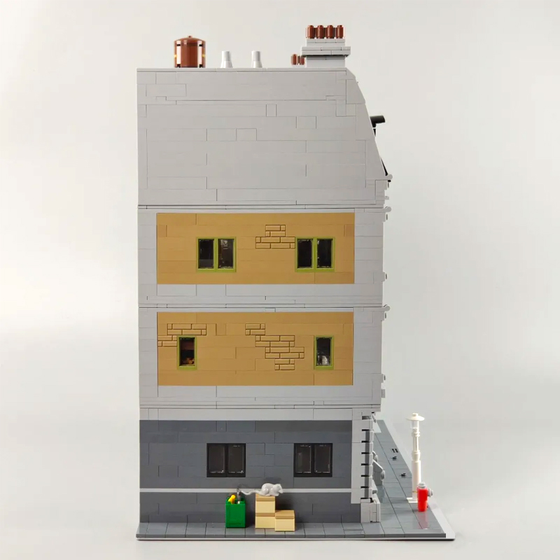 PANLOS 613001 MOC-30628  Doctor  Sanctorum Sanctum Showdown with Led 6564Pcs Building Blocks