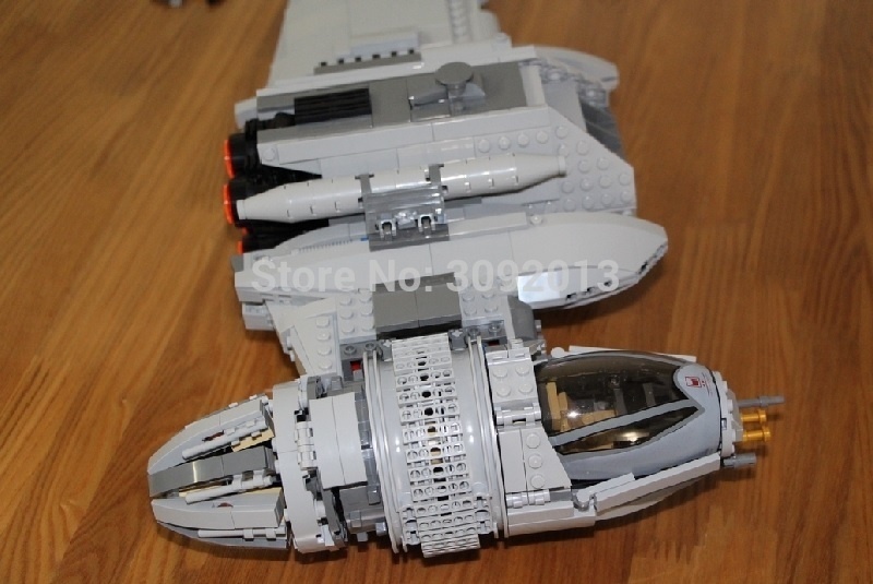 05045 1487pcs Star UCS War Series The B-wing Starfighter 10227 Building Blocks