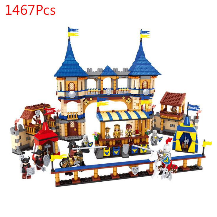 1023 Lion king Castle Knights bricks DIY Military war Building Blocks