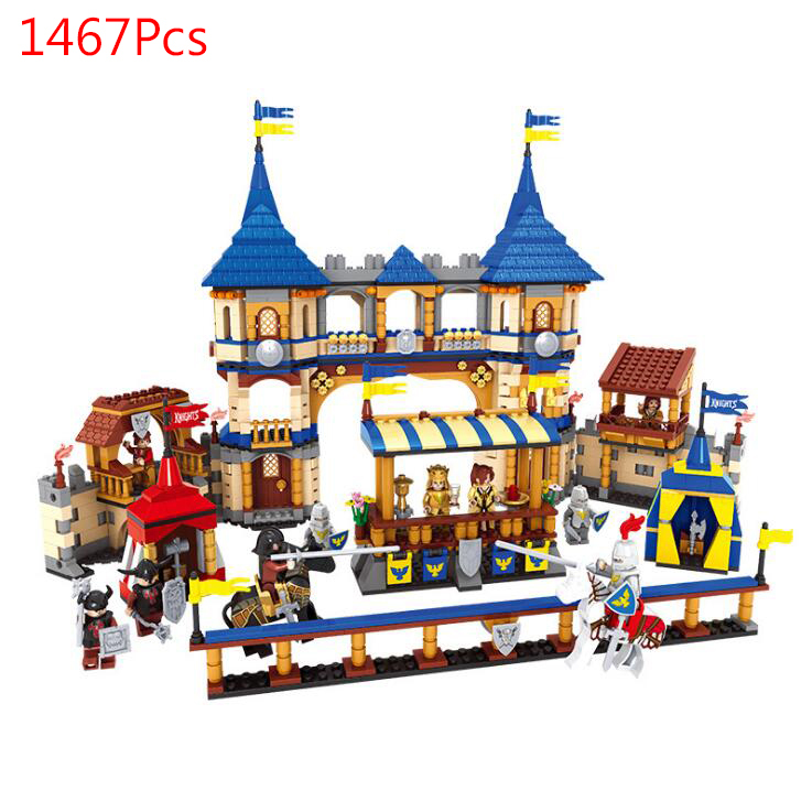 1023 Lion king Castle Knights bricks DIY Military war Building Blocks