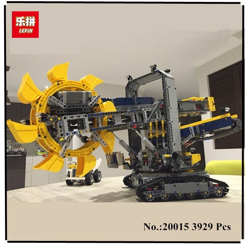 20015 3929Pcs Technic Bucket Wheel Excavator Building Blocks