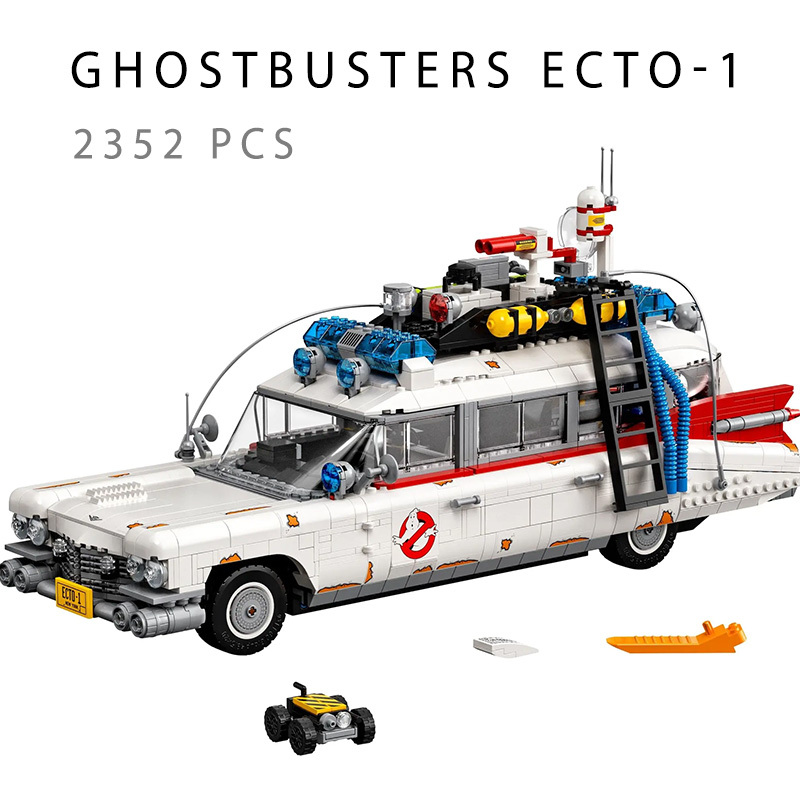 GHOST BUSTERSD ECTO-1 CAR Building Blocks Automobile 10274 81018 60103