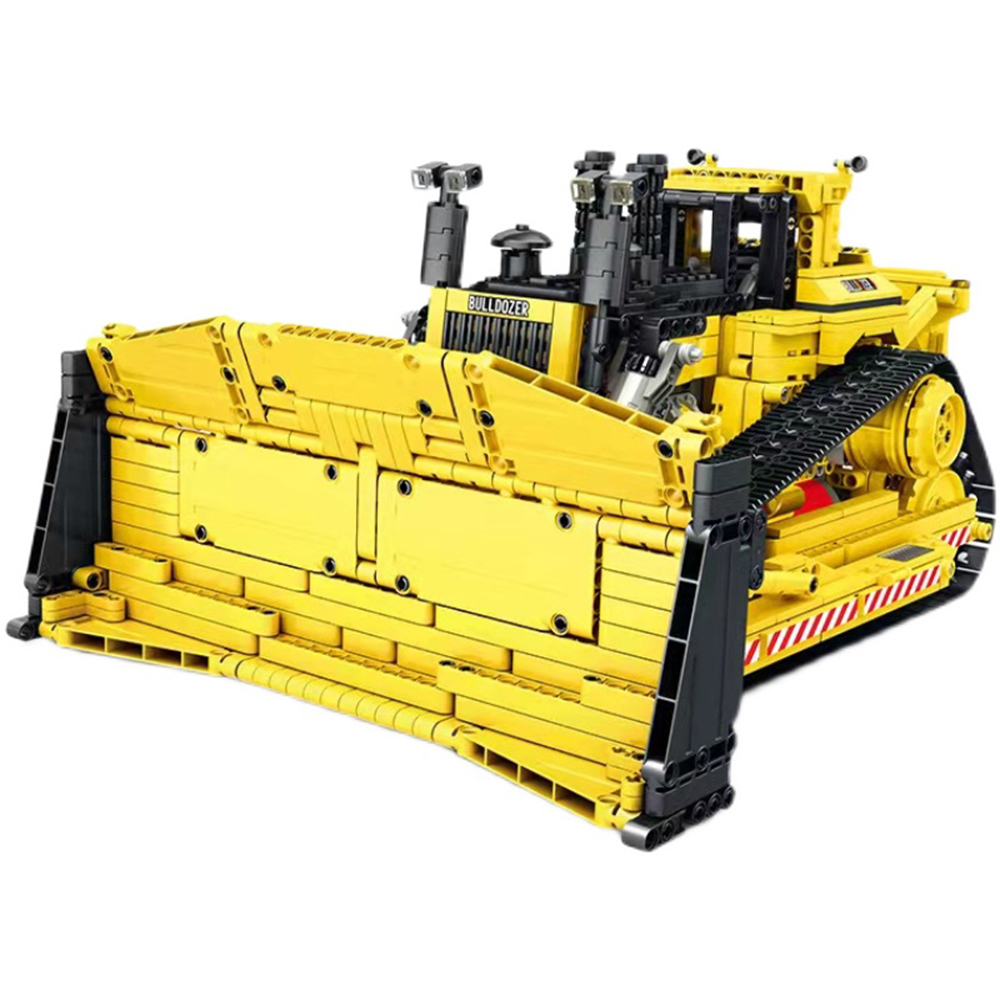 22001 1988pcs High-tech Engineering Car Series Mechanical D11 Bulldozer Moc Building Blocks