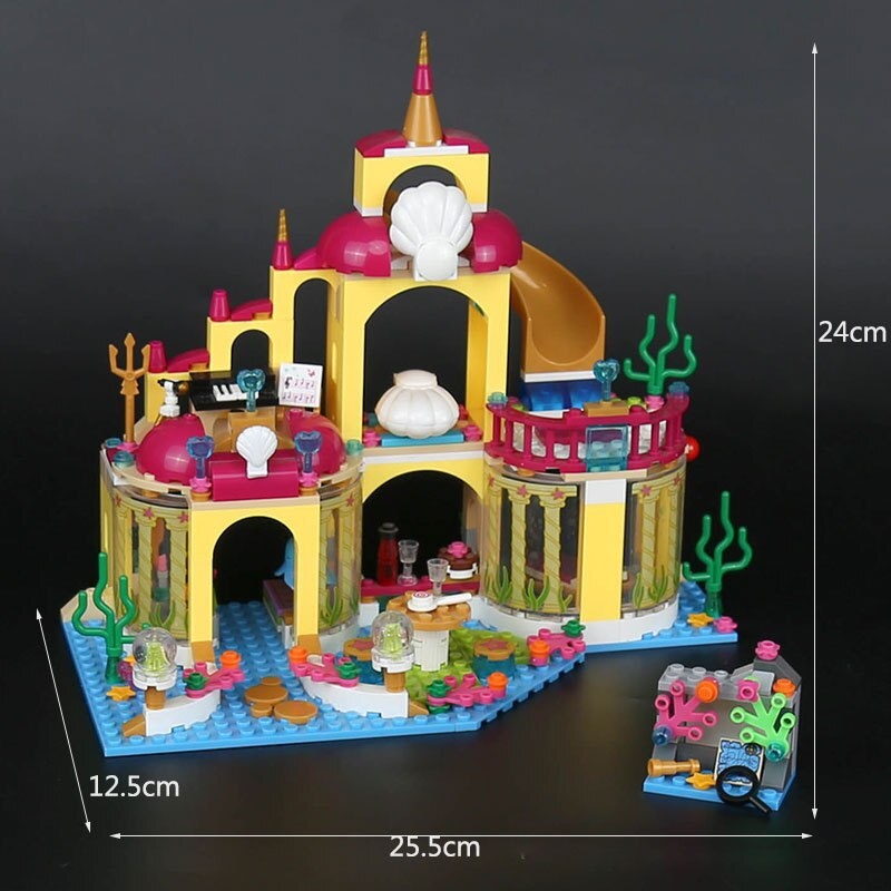 25016 Ariel's Undersea Palace  Princess Building BlockCastle 41063
