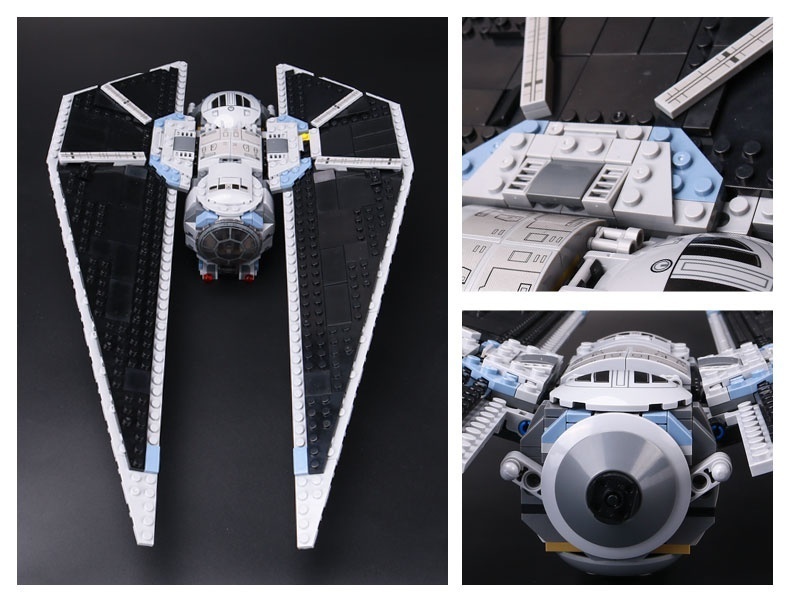 05048 Star Classic Model Wars 543Pcs The TIE Striker Building Blocks