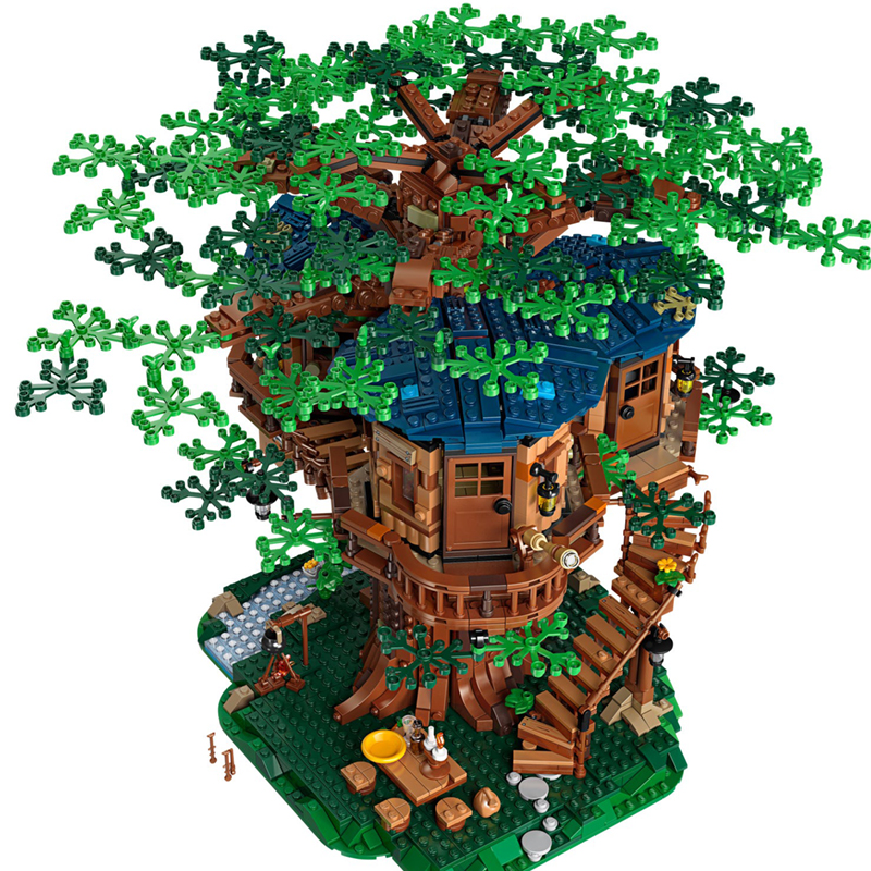 3117 PCS Tree House The Biggest Building Blocks 6007  21318