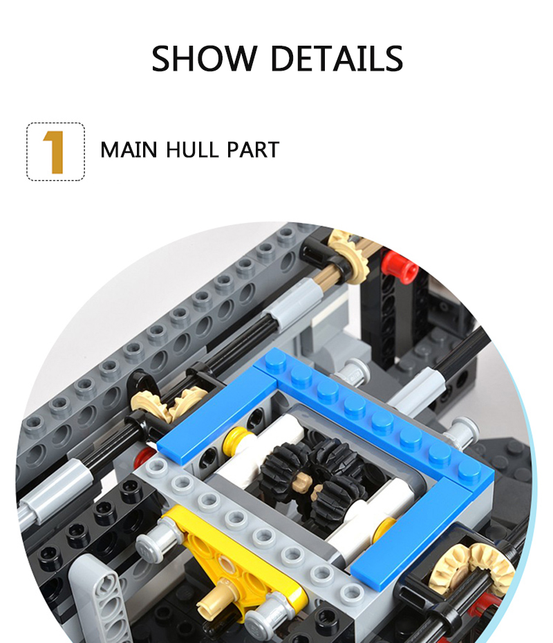 3057PCS The Shield Helicarrier 87025 Building Blocks Bricks 07043 76042