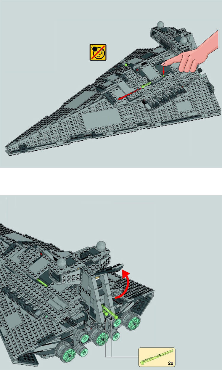 05062 New Stock 1391PCS Star Destroyer Building Blocks Model DIY Bricks Toys DIY Bricks Puzzle Childrens Christmas Birthday Gift