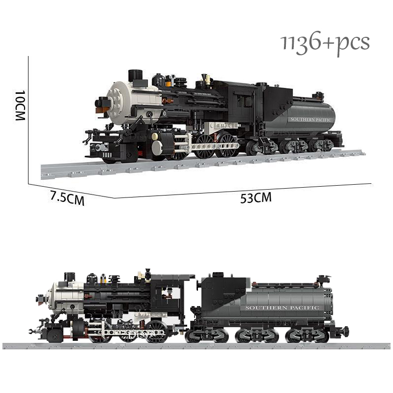 91006 1234Pcs Expert Ultimate Series Train Building Blocks APP RC train power pack train track 10219