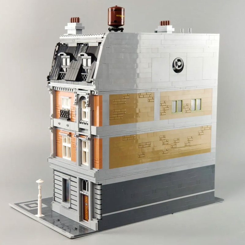 PANLOS 613001 MOC-30628  Doctor  Sanctorum Sanctum Showdown with Led 6564Pcs Building Blocks