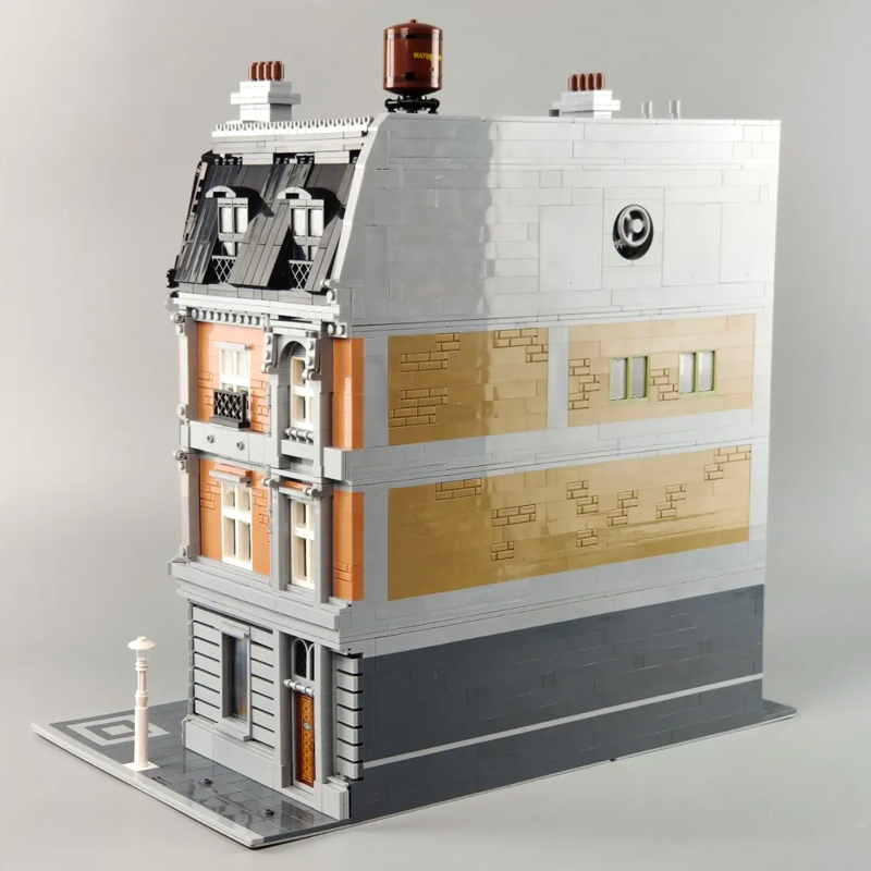 PANLOS 613001 MOC-30628  Doctor  Sanctorum Sanctum Showdown with Led 6564Pcs Building Blocks