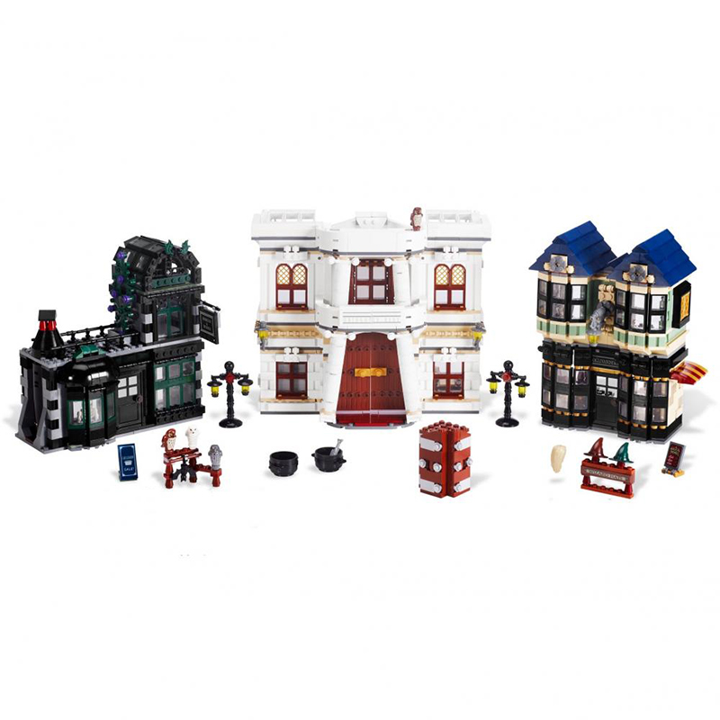 16012 Movie Series Magic Diagonal Alley Set Building Blocks 10217