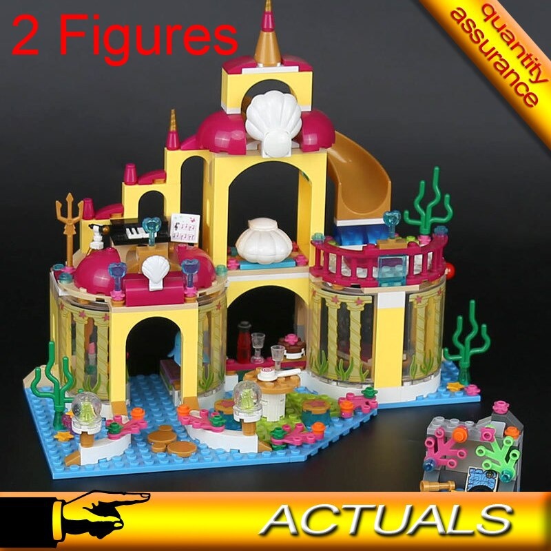 25016 Ariel's Undersea Palace  Princess Building BlockCastle 41063