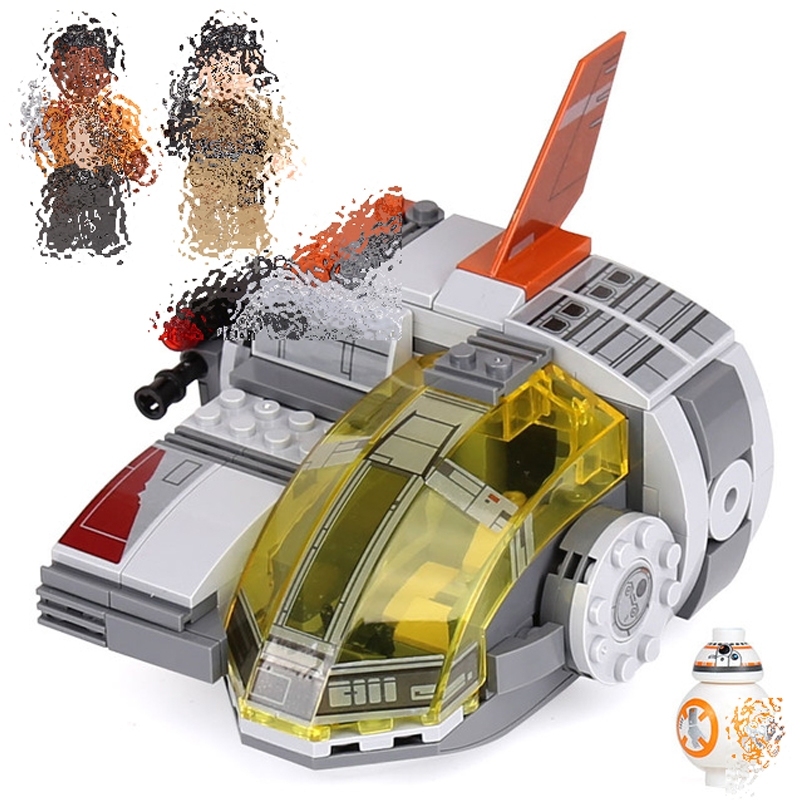 05125 Star Series Wars The Resistance Transportation Pod Building Block 75176