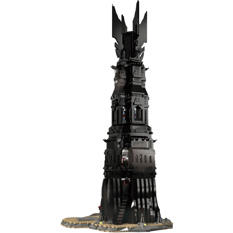MOC The Tower of Orthanc  4059PCS 112501 Movie Series Building Blocks