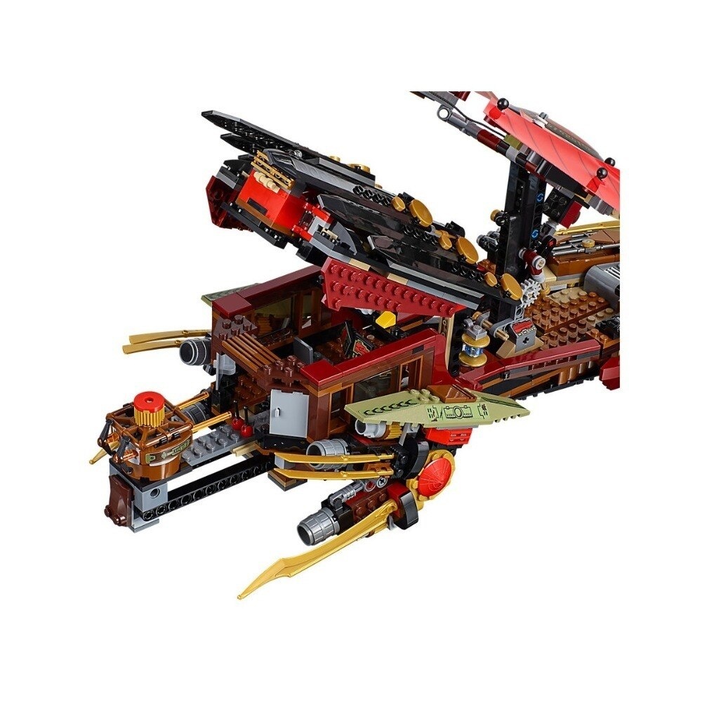 1325pcs Legorret Ninjagoing Final Flight of Destiny's Bounty Building Blocks 89008 70738 06020