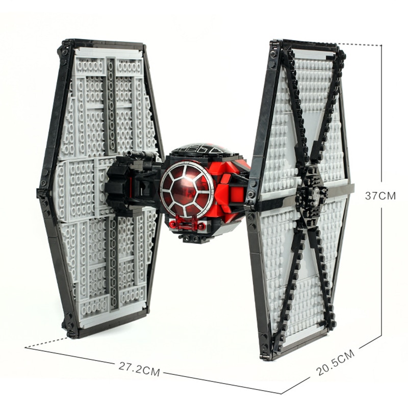 First Order Special Forces TIE Fighter Gift 05005 Building Blocks 75101 Bricks Christmas Spacecraft Birthday 10900
