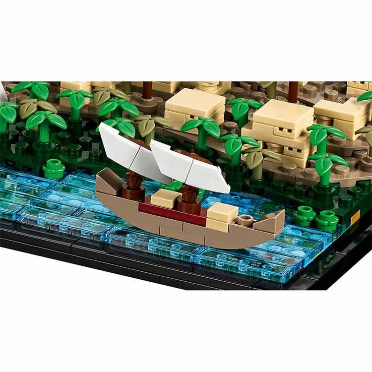 In Stock Classic The Great Pyramid of Giza Model Building Block Set Compatible 21058 Diy Assembled Bricks Kid Toys Brithday Gift