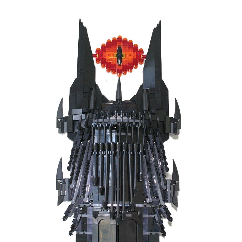 Sci Fi Movie Magic ring Architecture Barad-dûr Orthanc MOC Building Blocks Assembly Model DIY Collection Technology Bricks Toys