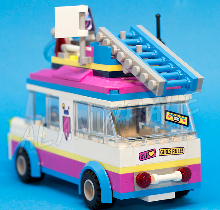 41333 Friends Heartlake Olivia Mission Vehicle Truck Park Scene Control Center 10853 Building Blocks