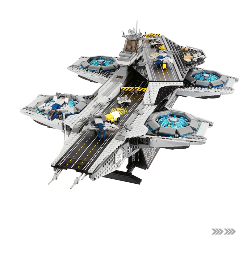 3057PCS The Shield Helicarrier 87025 Building Blocks Bricks 07043 76042