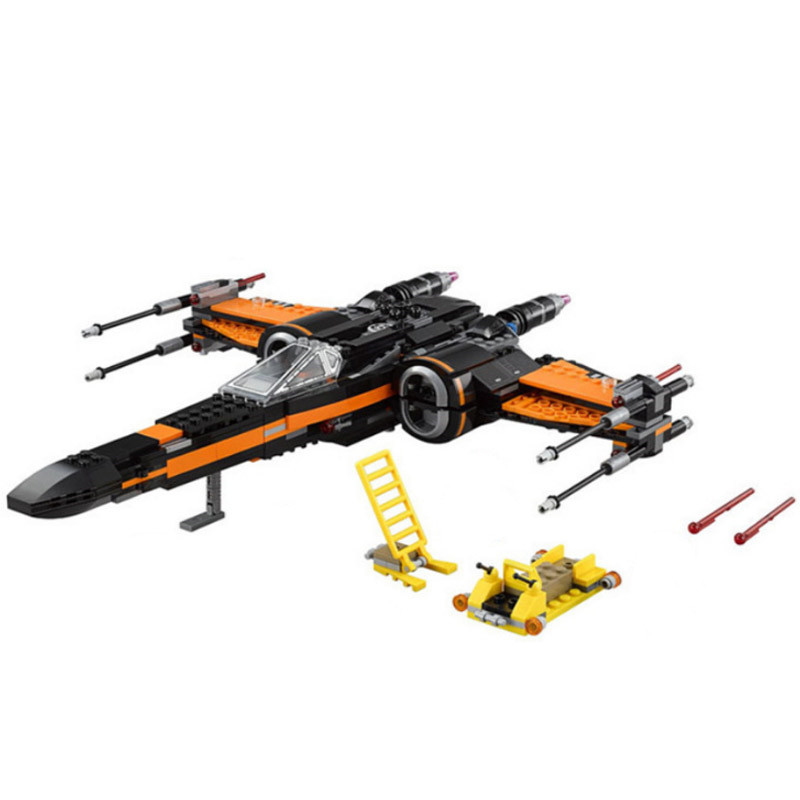 X Wing 05004 Star The First X Wing Fighter wars building Blocks Bricks 75102