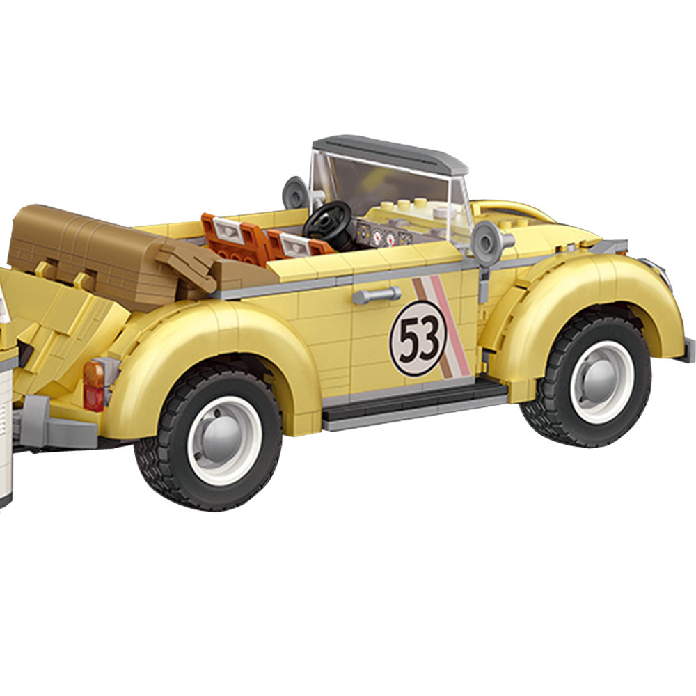 LOZ 1130 2228pcs Mini Blocks Kids Building Adult Station Wagon