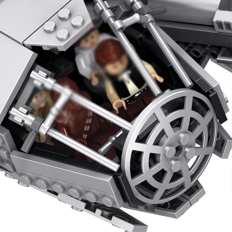 05033 Building Blocks Sets Large UCS Star Model Falcon Toys Kids Wars 5382PCS Christmas Birthday Gift Toy for Children