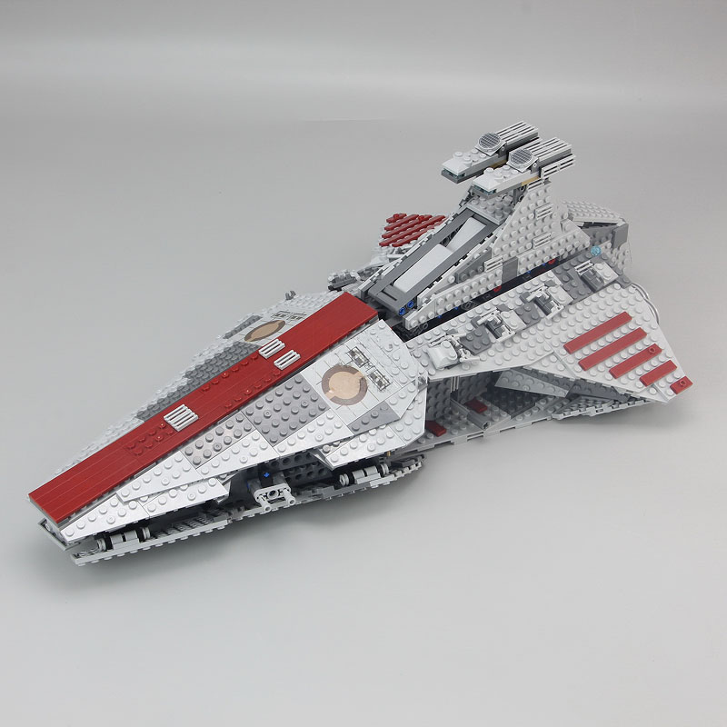 Stock Compatible 8039 Star Venator Set Republic Plan Attack Cruiser Model Bricks with Figures MOC Spaceship Building Blocks Toys
