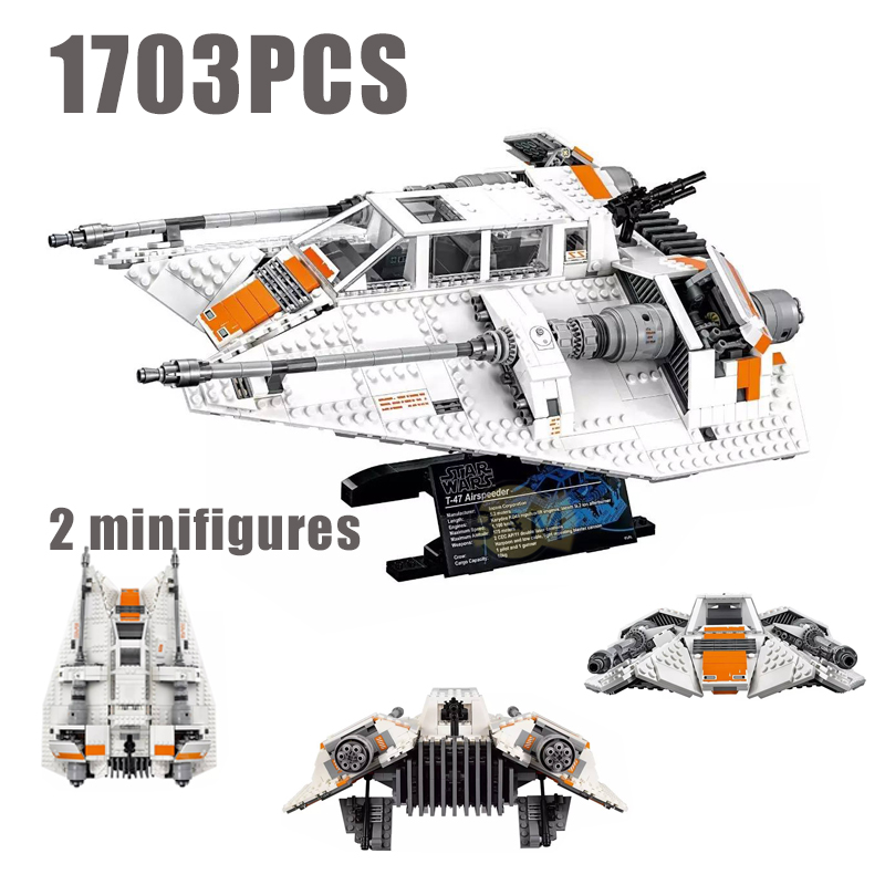 The new UCS series of star snow fighters compatible with 75144 children&#39;s building blocks toys birthday holiday gifts