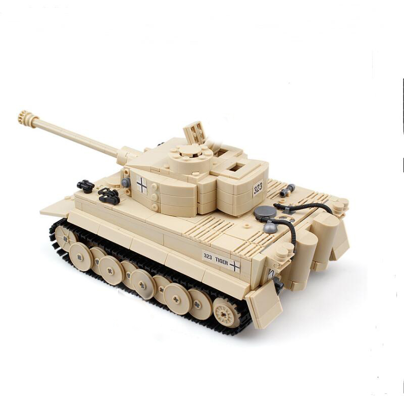 New World War II 2 Military Army Germany Panzer Tiger Tank Vehicle Battle Building 82011