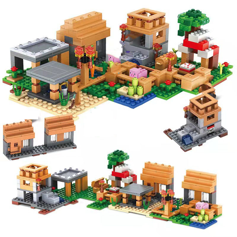 The Village Special Edition Building Blocks  My World Set Toy 21128 18010
