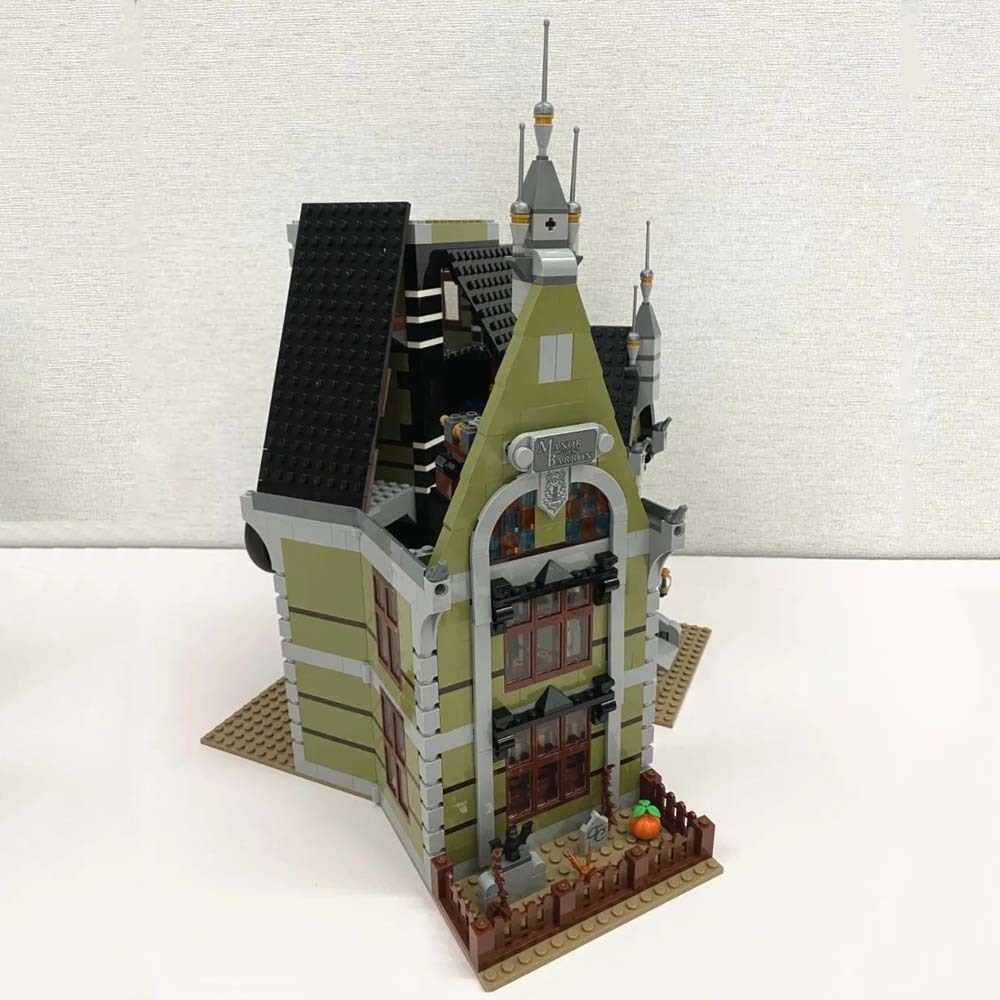 creatoring Expert Classic Hot Sale Model Moc Modular Haunted Houses Building Blocks 2025
