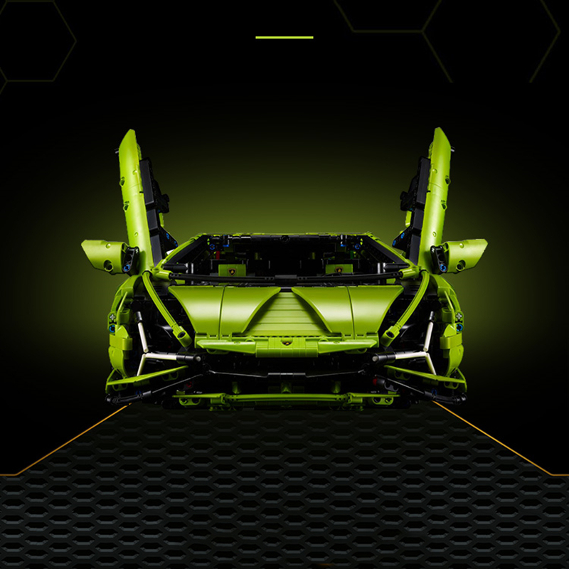 3696pcs Technical Lambo Sian Building Blocks Compatible 42115 MOC Bricks Model Project for Adults Sports Car Toys for Boys Gifts