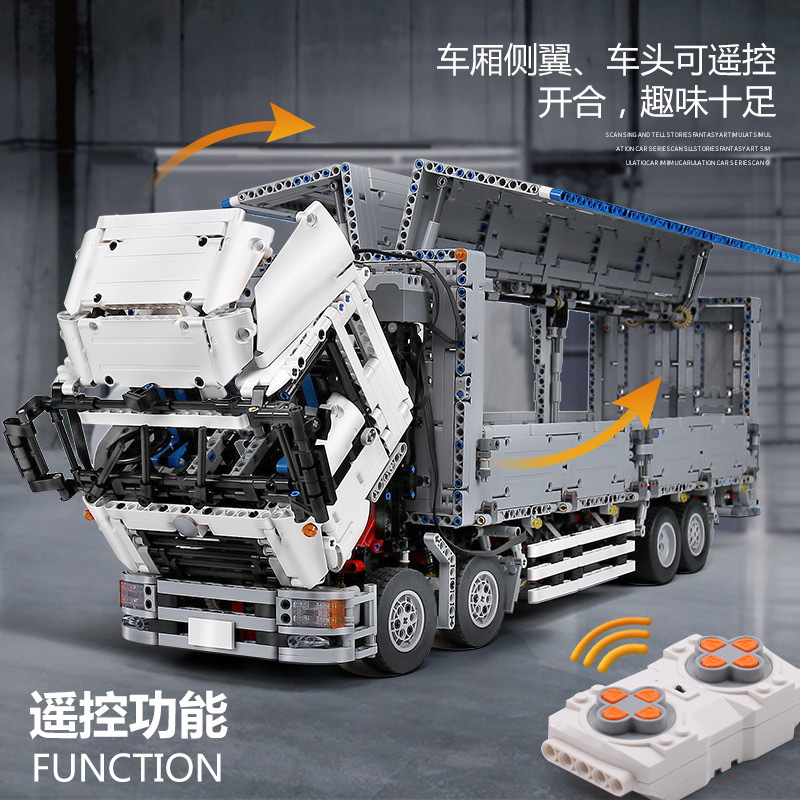 Mould King 13139 4166Pcs Car Toys The MOC-1389 Wing Body Truck Building Blocks 23008