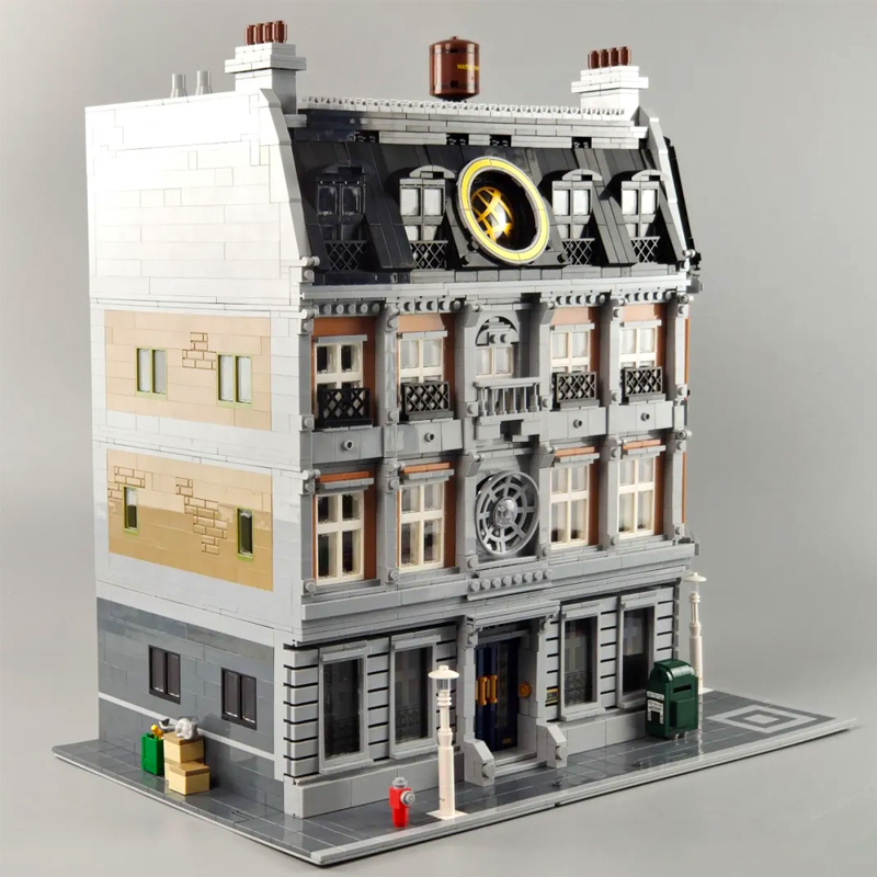 PANLOS 613001 MOC-30628  Doctor  Sanctorum Sanctum Showdown with Led 6564Pcs Building Blocks