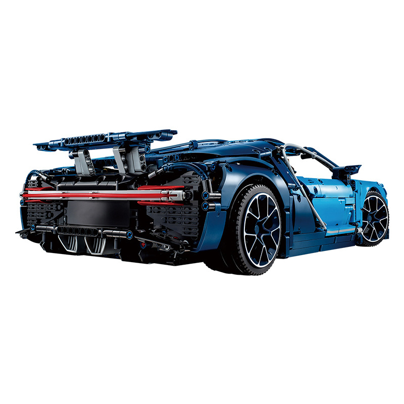 Technical Racing Car Bugattied Chiron 1:8 Model Static Building Blocks 90056 42083 20086