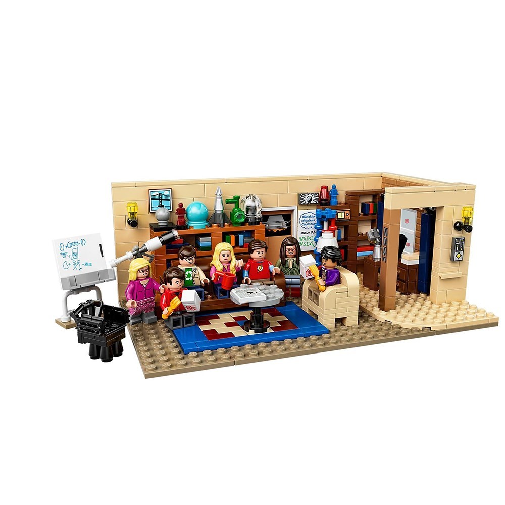 16024  The Big Bang Theory 534Pcs and Central Perk 1228Pcs Ideas Model Building Blocks 21302 21319