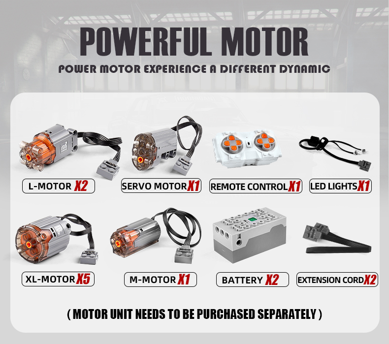 J907 High-Tech Remote Control The MOC Motorzied Nomadism RV Motorhome Truck Set Building Blocks Car