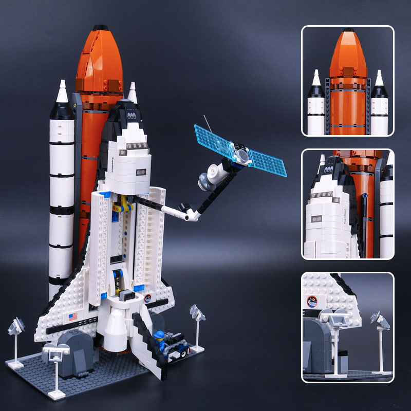 16014 Space Shuttle Expedition Model Building Blocks Bricks 10231 10213 83014