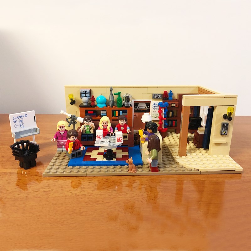 16024  The Big Bang Theory 534Pcs and Central Perk 1228Pcs Ideas Model