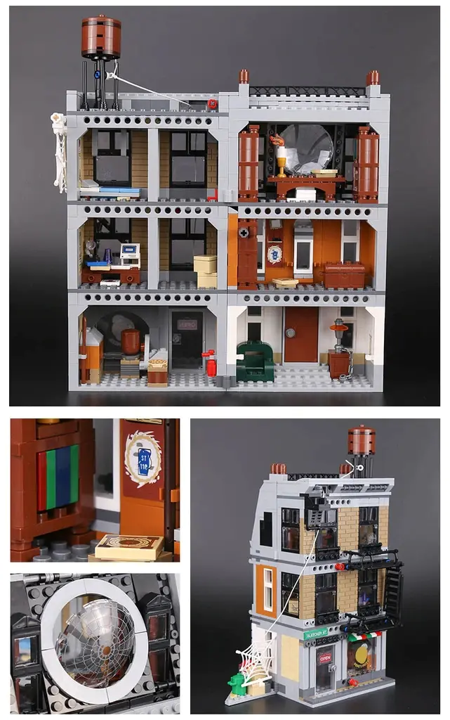 07107 Sanctum Sanctorum Showdown Building Blocks 1004PCS