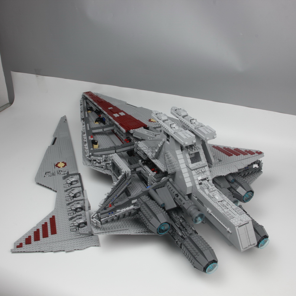 MOC-0694 Star Venator-class Republic Attack Cruiser Building Blocks 6685pcs Bricks Toys For Gift Model Sets 05077