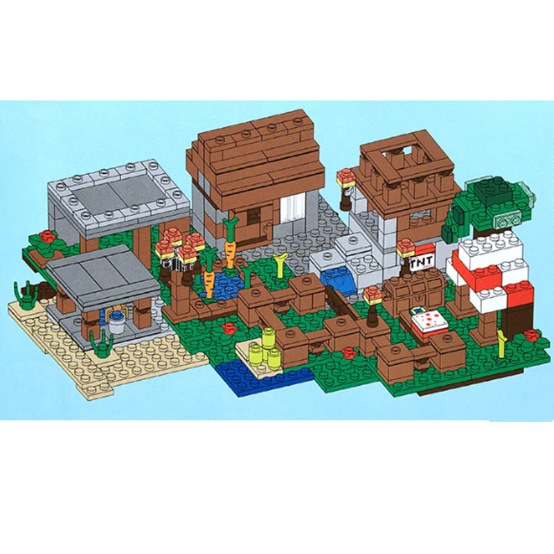 The Village Special Edition Building Blocks  My World Set Toy 21128 18010