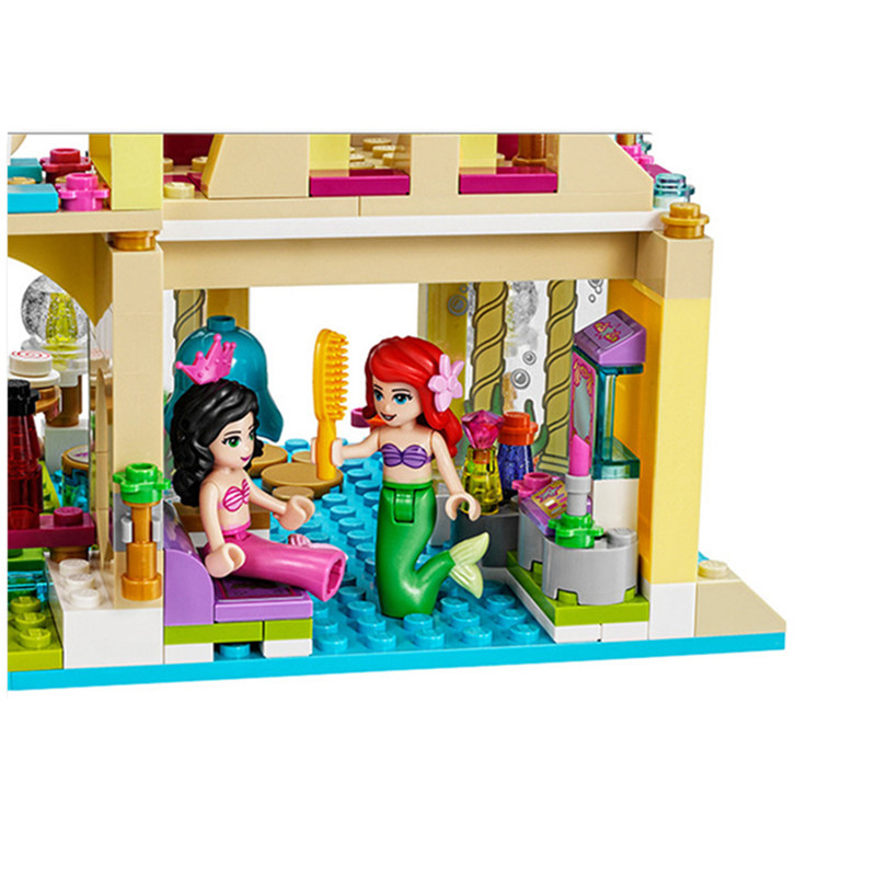 Friends City Heartlake Hospital Ambulance Block Set Princess Undersea Palace 41318 86021